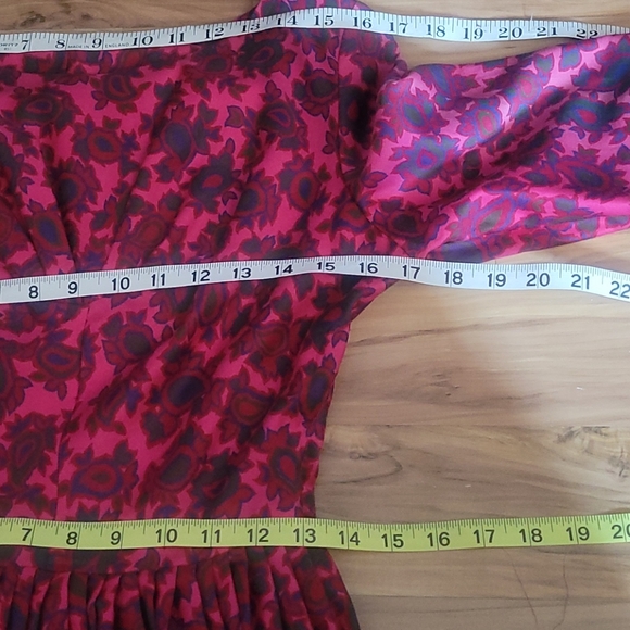 Vintage 50s Floral Day Dress As Is Condition - Picture 13 of 16